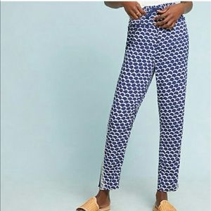 Anthropologie Beaded Drawstring Jogger XL